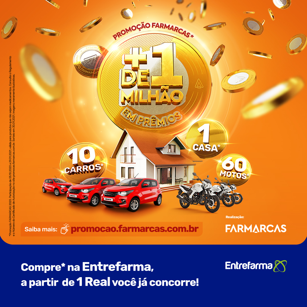Promoção Farmarcas – Mais de 1 milhão em prêmios!